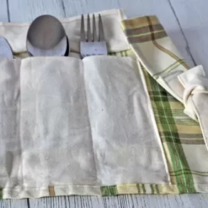 Reusable Cutlery Bag to take your cutlery with you when you travel - eco friendly products
