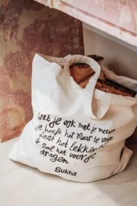 Are reusable cloth bags really better for the planet? 2 what is an eye pillow,relaxation pillow,weighted eye pillow benefits reusable cloth bag in cream with bread inside planet friendly bag