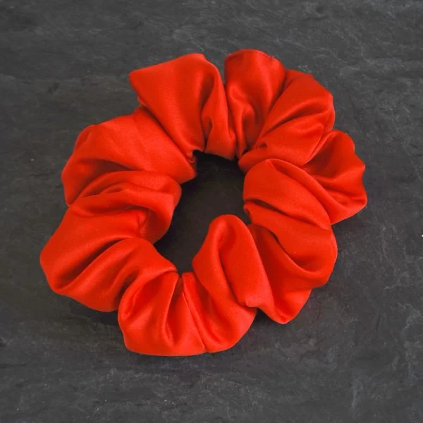 Large-red-scrunchie-on-black-slate-2