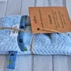 Soap saver bag in Light blue - Eco Friendly, plastic free