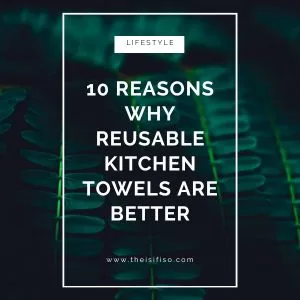 reusable kitchen towels / cotton kitchen cloth better than paper towels