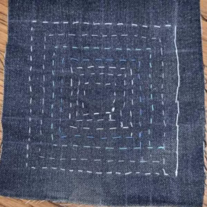 visible mending class | boro classes croydon | sashiko workshop london