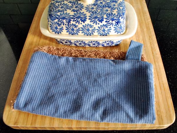 Reusable Cloth Wipes - Unpaper Towels 19 Reusable Cloth Wipes,unpaper towels Reusable Paper Towels (Blue Stripes) | cloth wipe towel | eco friendly products | eco paper wipe