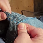 threads for mending sashiko | class boro mending workshop South London Croydon