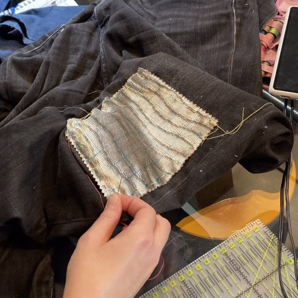japanese sashiko mending class visible mending group south London | Patch & Repair Your Clothes